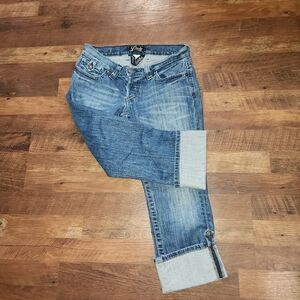 Women's Lucky Brand Sidney Crop  Denim Jeans Size 4/27